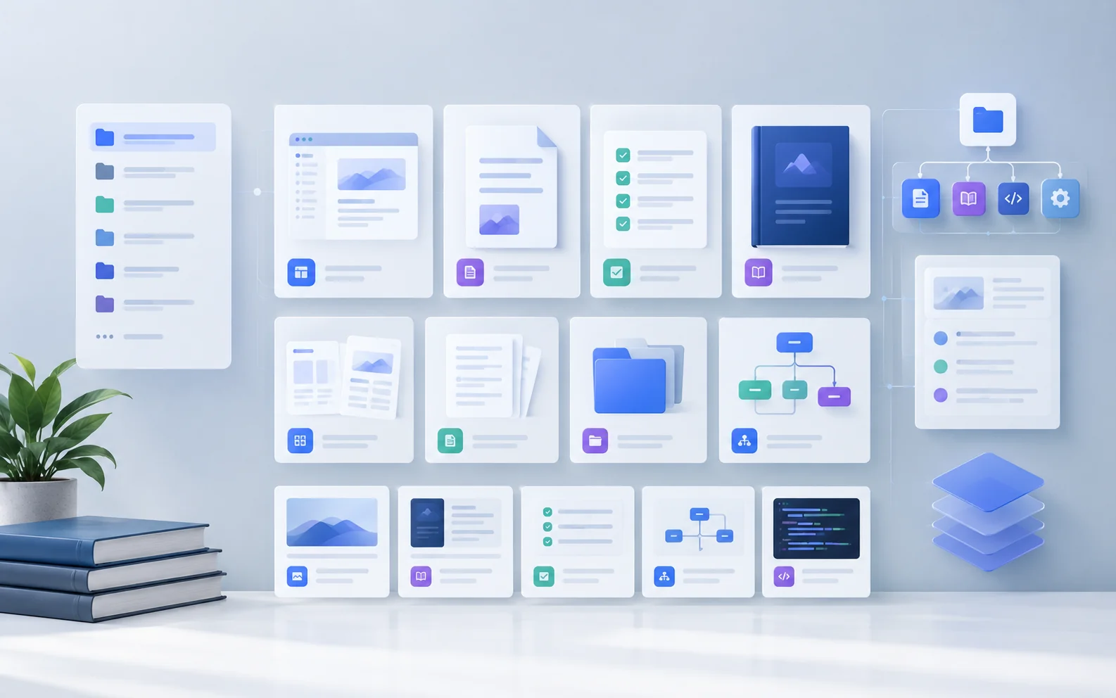 Organized digital resource collection representing Atlas Studio resources
